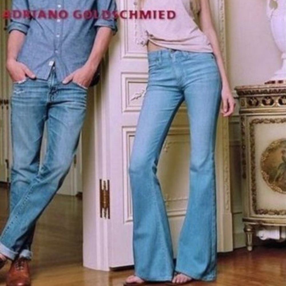 AG  Adriano Goldschmied High Rise Janis Jeans